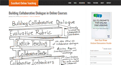 Desktop Screenshot of excellentonlineteaching.com