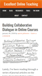 Mobile Screenshot of excellentonlineteaching.com